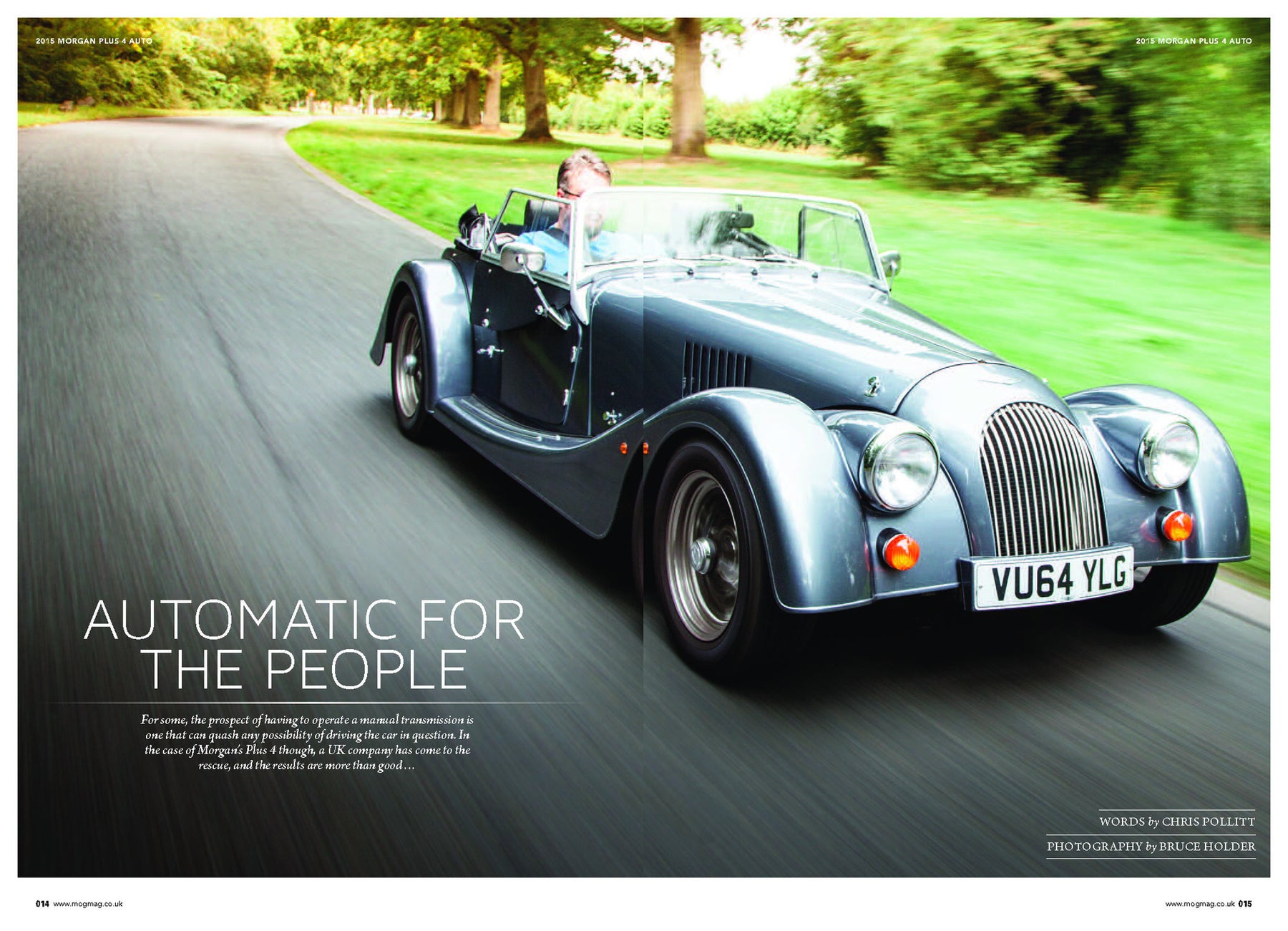 Automatic For The People – Morgan Plus 4 Automatic